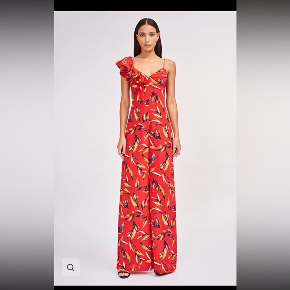 Amur bold, red jumpsuit size 6